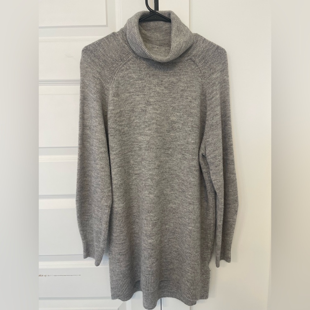 Gray Turtleneck Sweater dress (H&M, gently used, great condition)